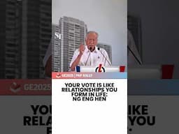 Your vote is like relationships you form in life: Ng Eng Hen on the importance of trust | GE2025