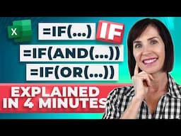 4-Minute Guide to IF, AND & OR in Excel (+Free File)