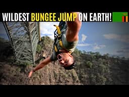 Jumping Over Crocodiles & Dining in Jungle of Zambia! 🇿🇲