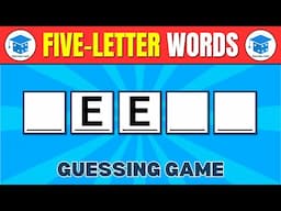 Guess the 5-Letter Word! | Fun Vocabulary Game | Guess the Word from the Picture!
