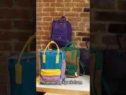 Make this canvas backpack!