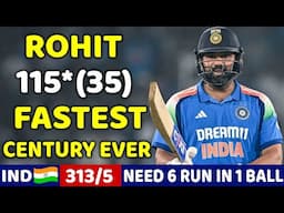 INDIA VS SA 5TH ODI 2018 Rohit Sharma 115 Run FULL MATCH HIGHLIGHTS |MOST THRILLING 🔥Rohit