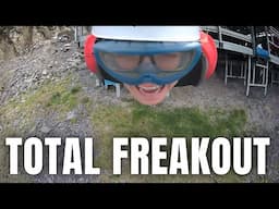 She Totally Loses it on the World’s FASTEST Zipline