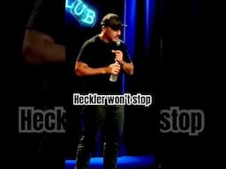 THIS HECKLER WON'T STOP! -  Luis J. Gomez #standupcomedy