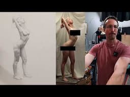Figure drawing of a woman