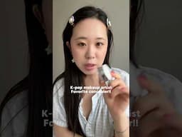 Trying the concealer that all the KPOP makeup artists use!! #kpop