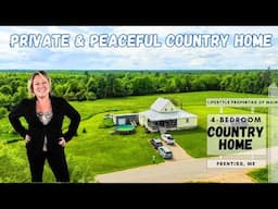 4-Bedroom Rural Country Home | Maine Real Estate