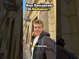 The Best Pancakes In Budapest? #travel #hungary #hungarian #food #pancakes #budapest #budapestfood