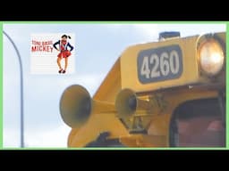 'Mickey' but it's played on Train Horns