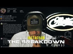 Answering questions from instagram!