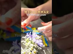 🌼 In Sweden, making a flower crown is a Midsummer must - here’s how to craft yours. 💛🌸