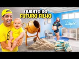 CONSTRUÍ O QUARTO DO NOSSO FUTURO FILHO *bebe reborn