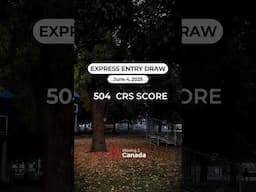 June 4, 2025 - Express Entry Draw #349 - Healthcare and social services