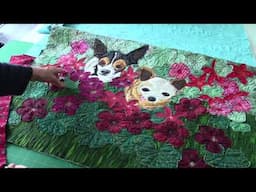 Dogs in the Landscape - Part 6 - Adding the Butted Corner Binding