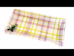 Fused Glass Thistle and Thread Dish