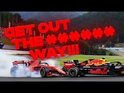 Pilotos de F1 Perdiendo la Calma