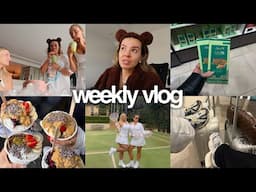 weekly vlog 💌 lindt dubai choc, syd (again lol), new employee + work !!