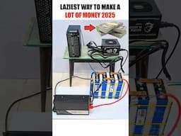 LAZIEST WAY TO MAKE MONEY - FREE ENERGY SOLAR POWERED CRYPTO MINING #makemoneyonline #moneymaking