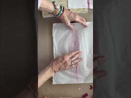 Full length tutorial on Friday April 11. Are you subscribed? #art #gelpress #collageart #mixedmedia