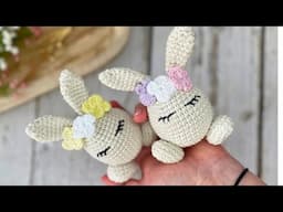 Crochet Bunny Egg/Easter decoration PATTERN/DIY for Easter