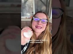 The best crystal for when you're feeling heavy, down, or disconnect from Spirit: Selenite!