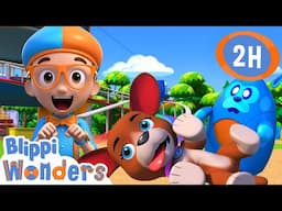 Tail Me How You Really Feel! | Blippi Wonders | Preschool Learning | Moonbug Tiny TV