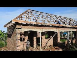 Roofing our school kitchen and a dining hall. Full video