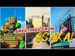 ALONE IN OSAKA - Super Nintendo World, Dotonbori, Universal Studios Japan, & More (Japan Vlog #6)
