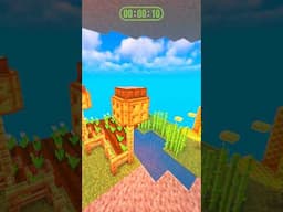 10 Second MINECRAFT PARKOUR 🏃