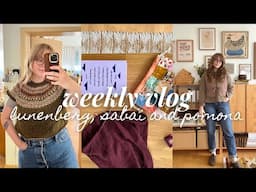 me made may vlog • what I’m reading, pomona pants, lunenberg pullover & sabai top • marlene knits