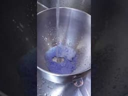 Huckleberry Bath Bombs! #Shorts #satisfying #bathbombs #huckleberries #montana
