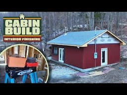 Secluded Cabin / Barndo Build | Interior Finishing
