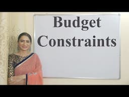 Budget Constraints