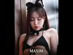 이런 옷 입고 꼬시면 어때? #미스맥심여나비 #맥심모델 #맥심