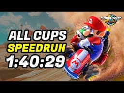 Mario Kart World - All Cups Speedrun in 1:40:29