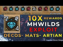 Get Max Decorations In under 2 Minutes Monster Hunter Wilds!!!!