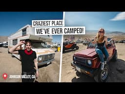 We RV Camped In The MIDDLE OF THE DESERT… At a CRAZY Off-Roading Festival?! (California)