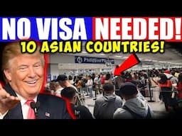 10 ASIAN Countries Di Kailangan ng U.S. Visa in 2025!