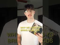Why we need to bring back CDs #musician #indiemusician #musicmedia #cds #compactdiscs #music