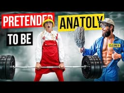 Schoolgirl Pretended to Be ANATOLY |Pretended to be a CLEANER in a GYM PRANK