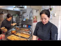 Tuần làm việc kín lịch của Mai, Louis ngủ với chú chó yêu thích. Mai le cuộc sống ở Pháp