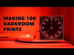 I Made 100 Darkroom Prints for Our Viewers