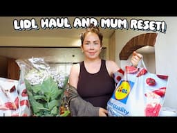 LIDL FOOD HAUL, MUM RESET DAY, BUDGET RECIPES