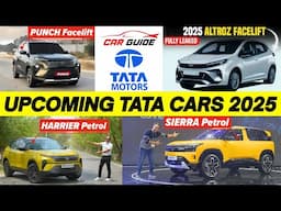 New Tata SUVs in 2025 🔥 Punch Facelift - Harrier Petrol - Sierra Petrol - Sierra EV - Altroz 2025 🔥