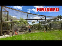 My BIGGEST AVIARY Is COMPLETE!!