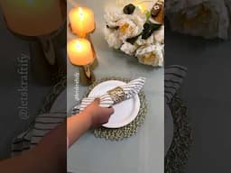 Hotglue DIY!!😍 Credits: ​⁠@letskraftify #diyalert #tablelinen #hotgluecraft