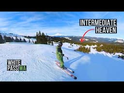Washington's BEST Intermediate Ski Area? White Pass Review!