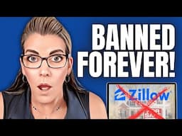 IT's YOUR AGENT'S FAULT Zillow Just BANNED Your Listing Forever!