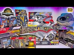 INSANE Jurassic World Rebirth Toys Unboxing! Real Feel Indominus Rex, Lab Lockdown T-Rex, Troodon