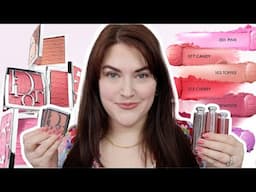 DIOR BACKSTAGE ROSY GLOW BLUSH STICKS AND POWDER BLUSHES | try on and swatches